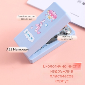 Мини комбиниран stapler и staple remover, преносим ръчен офис инструмент