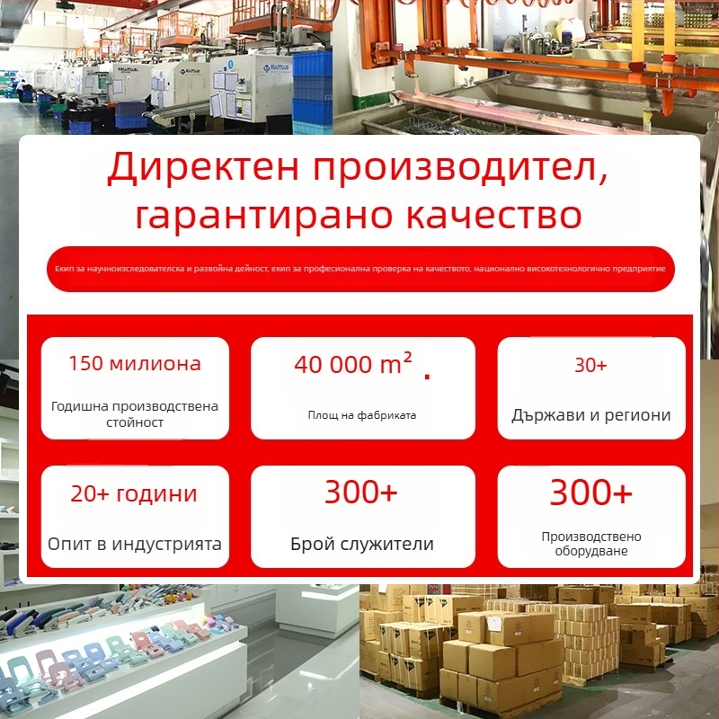 Стандартен офисен степлер Ll9516, до 25 листа, среден размер