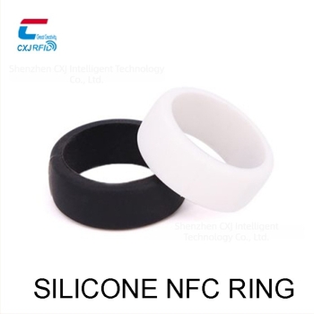 NFC216 полу-керамичен RFID пръстен за контрол на достъпа и четене на карти