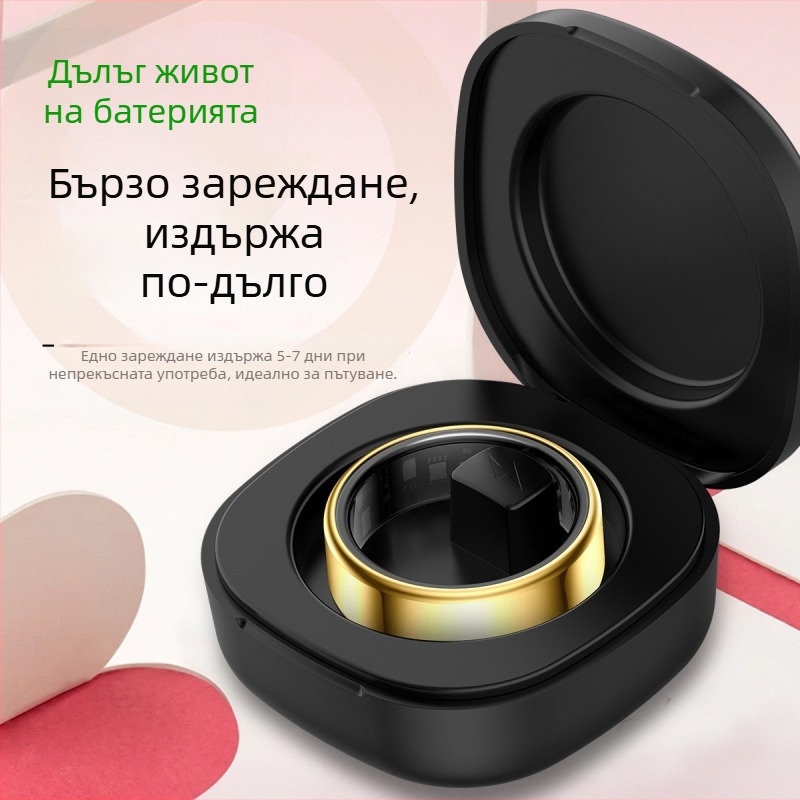 R99 умен пръстен за здравословно наблюдение: измерване на сърдечен ритъм и кислород в кръвта, многофункционален мониторинг на здравето, проследяване на крачки и калории, Bluetooth