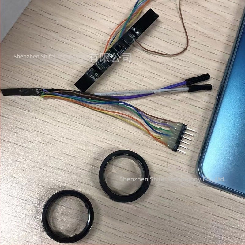 Умен пръстен с PCBA платка за BLE Bluetooth, мониторинг на сърдечен ритъм и кислород в кръвта, персонализирана развойна разработка