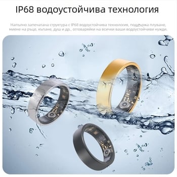 IF-R03 Bluetooth смарт пръстен за мониторинг на сърдечната честота, настроението, кислород в кръвта и съня