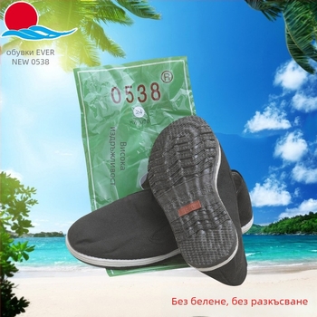 Черни обувки за работа 0538 от памучен плат, унисекс, без връзки, с еластичен кант, дишащи и устойчиви на износване, гумена подметка