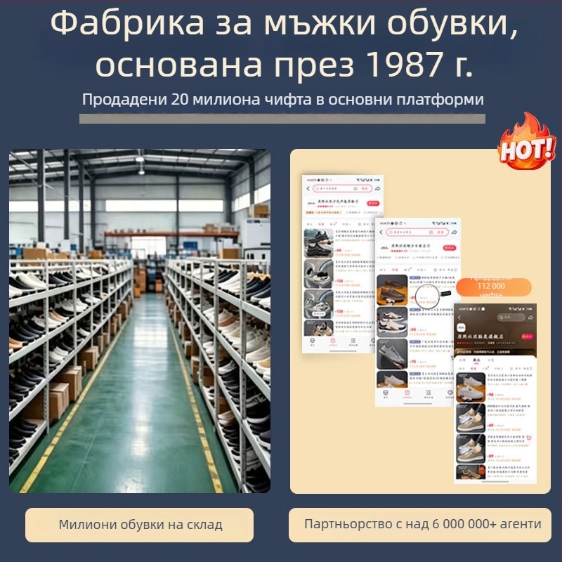 Мъжки велкро зимни ботуши, високи, подплатени изкуствен пух, черни, водоустойчиви, противохлъзгащи, дебела подметка