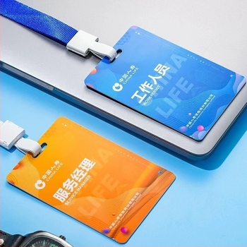 PVC работни значки по поръчка - карти за идентификация на гости на конференции, значки за участници в състезания и служебни карти