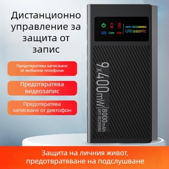 Анти-записващ блокер за конференции — защита от подслушване и изтичане на кадри