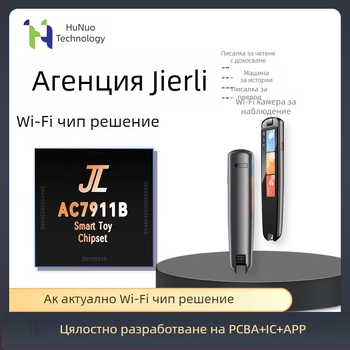 AC7911B Jieli видеочип с вградено Wi-Fi и Bluetooth, QFN48 пакет, ендоскопска система за разказване на истории и сканираща писалка
