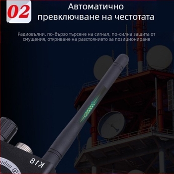 K18 Безжичен детектор на сигнали за откриване на камери за надзор и проследяване с GPS сканиране