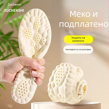 Qixiu Sunshine стелки за обувки, абсорбират пот, дишащи, против миризма, с меко дъно, унисекс, подходящи за дълго стоене