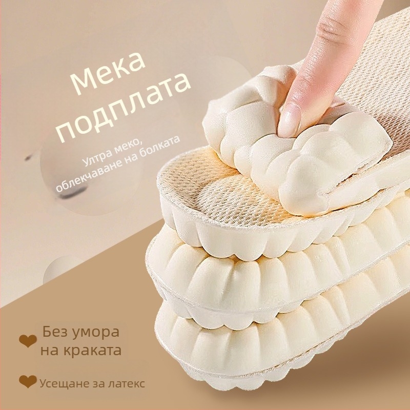 Qixiu Sunshine стелки за обувки, абсорбират пот, дишащи, против миризма, с меко дъно, унисекс, подходящи за дълго стоене