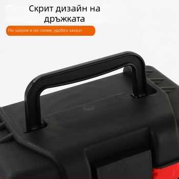 Голям капацитет петслойна преносима кутия за риболовни принадлежности