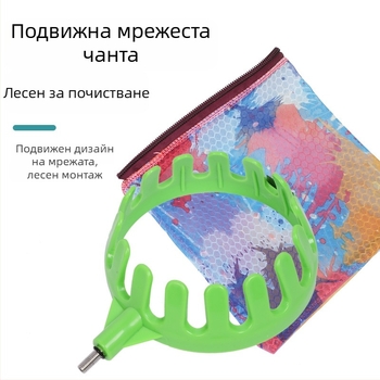 Плодосъбирач за високи клони — преносим градински инструмент