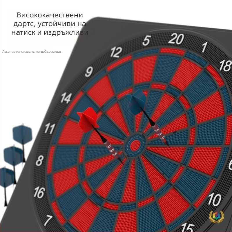 Умен електронен дартборд за домашна употреба, вътрешни професионални състезания, тренировка за възрастни и детска играчка за дартс