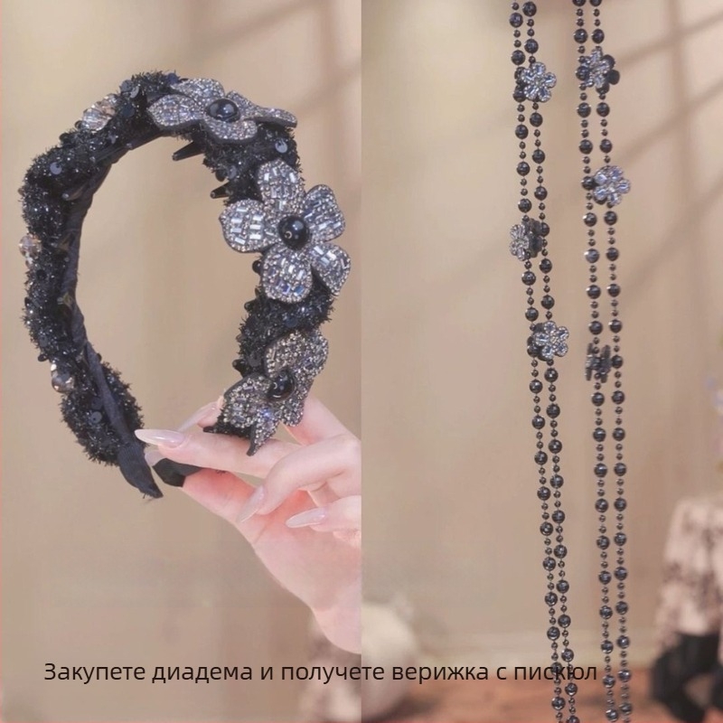 Диадема за коса с подвижни пискюли, ретро ежедневен стил, оригинален дизайн, слънчогледова украса, за жени; придава височина на върха на главата.