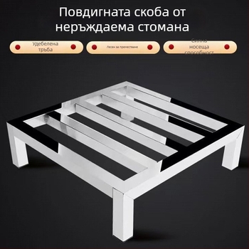 Подова стойка за съхранение от неръждаема стомана, държач за цветя, държач за газова бутилка, основа за кухня и баня, база за пералня и диспенсър за вода