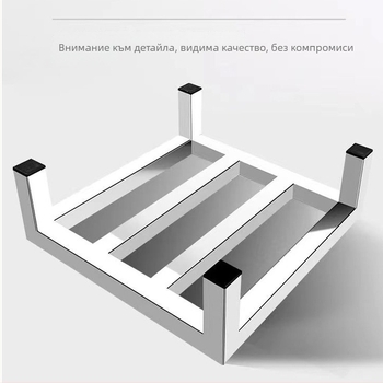 Подова стойка за съхранение от неръждаема стомана, държач за цветя, държач за газова бутилка, основа за кухня и баня, база за пералня и диспенсър за вода