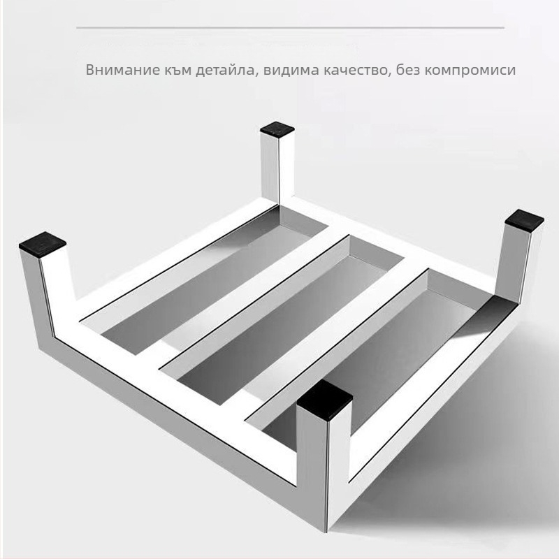 Подова стойка за съхранение от неръждаема стомана, държач за цветя, държач за газова бутилка, основа за кухня и баня, база за пералня и диспенсър за вода