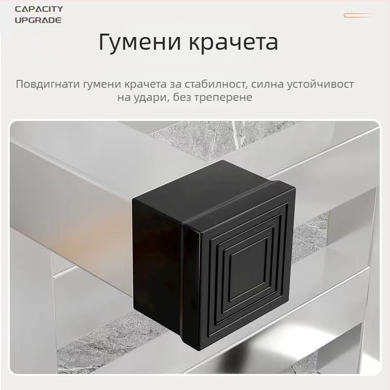 Подова стойка за съхранение от неръждаема стомана, държач за цветя, държач за газова бутилка, основа за кухня и баня, база за пералня и диспенсър за вода