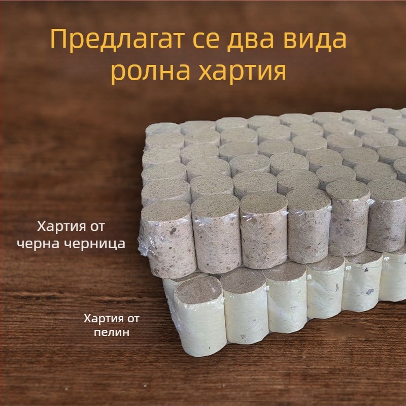 54 бр. моксибуционна колона със листна хартия за моксибуция
