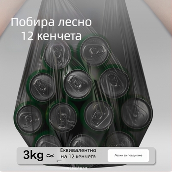 Deli Deli LQ516 почистване и безопасност на труда торби за боклук, 50x60 cm, жилетен стил 45x50 cm