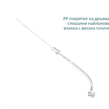 Комплект четки за почистване на бутилки и сламки с удължена PP дръжка, нейлонова четка за сламки и силиконова тръба за почистване