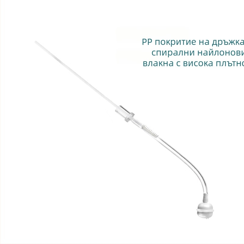 Комплект четки за почистване на бутилки и сламки с удължена PP дръжка, нейлонова четка за сламки и силиконова тръба за почистване