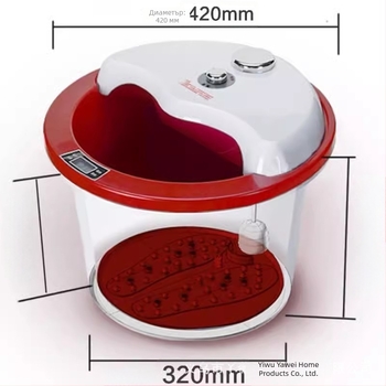 Изолиран ваничка за крака с масаж, трислоен удебелен дизайн, подходяща за общежития