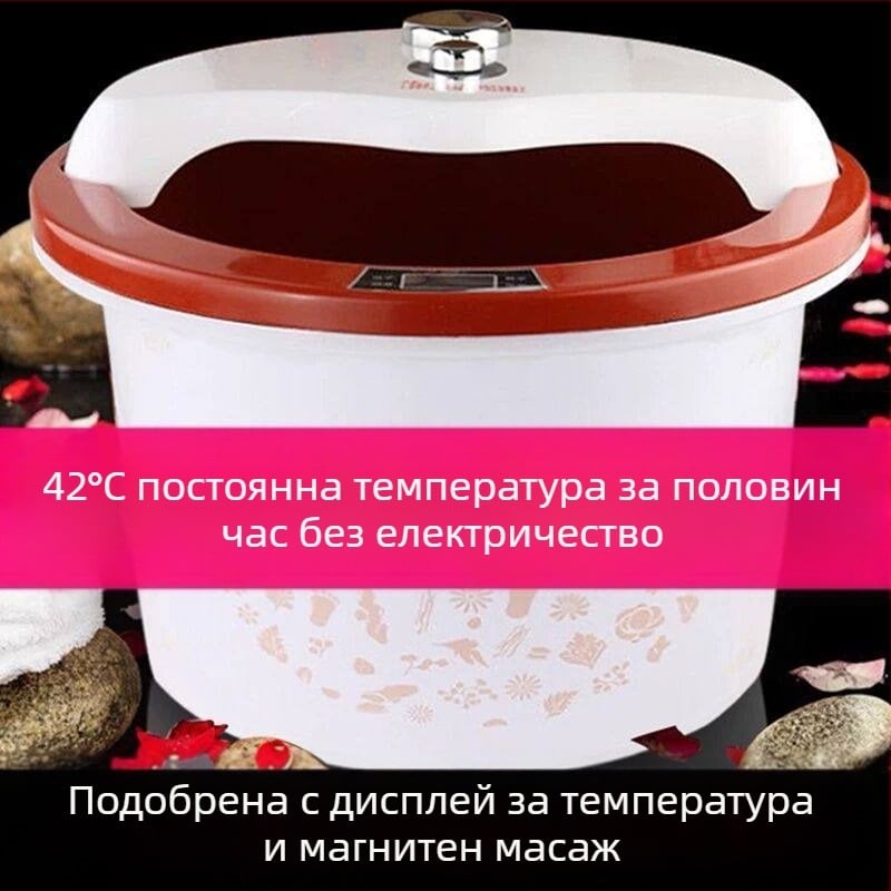 Изолиран ваничка за крака с масаж, трислоен удебелен дизайн, подходяща за общежития