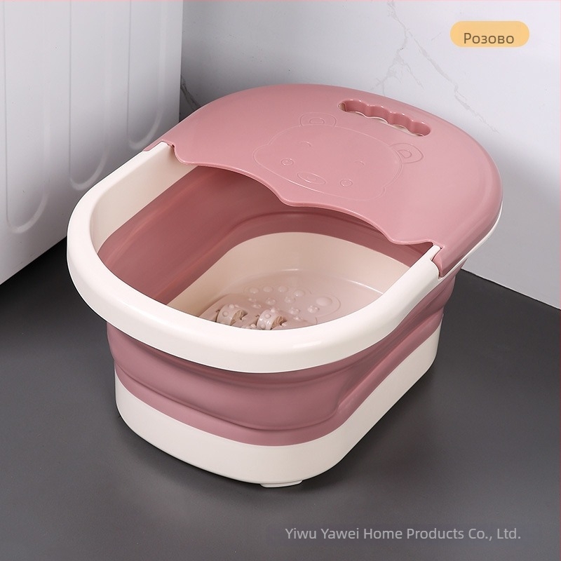 Изолиран ваничка за крака с масаж, трислоен удебелен дизайн, подходяща за общежития