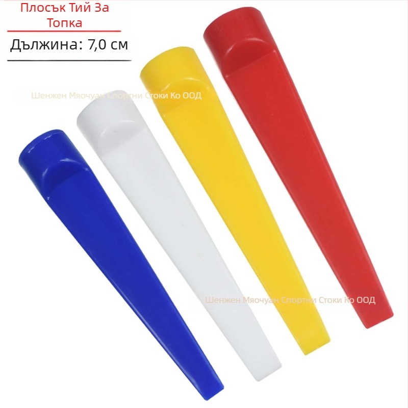 20 бр. преносими плоски голф-държачи за топки, 70 мм пластмасов държач, стабилен дизайн