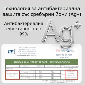Septwolves мъжки боксерки от модал, дишащи антибактериални със сребърни йони, средно висока талия, в подаръчна кутия