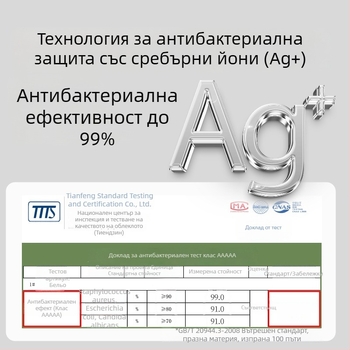 Septwolves мъжки боксерки от модал, дишащи антибактериални със сребърни йони, средно висока талия, в подаръчна кутия
