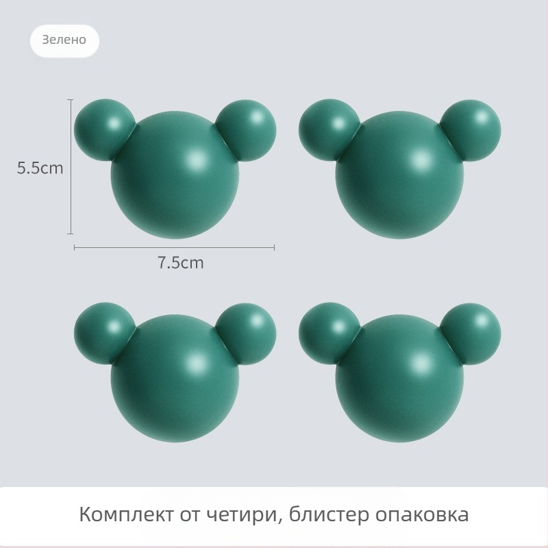 Независим дизайн, креативно мече без следи - залепваща кука за стена, без пробиване, за баня и ключове