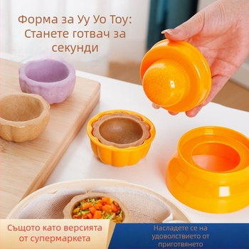 Творческа форма за оризови топки DIY: оформяне на суши оризови топки и чаши за ориз – инструмент за домашен обяд