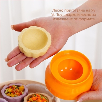 Творческа форма за оризови топки DIY: оформяне на суши оризови топки и чаши за ориз – инструмент за домашен обяд