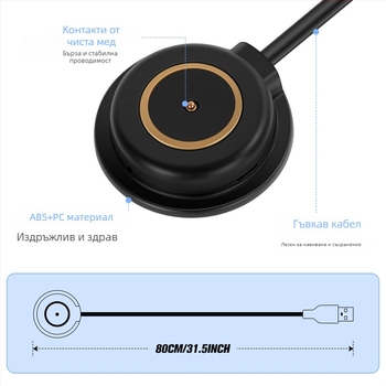 Aolei Baton 3Pro - външен фенер с магнитен заряден държач, преносимо мини зарядно