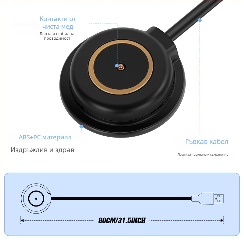 Aolei Baton 3Pro - външен фенер с магнитен заряден държач, преносимо мини зарядно