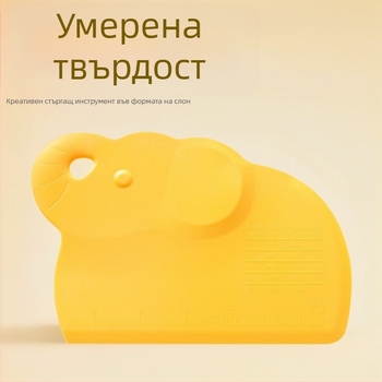 Elephant нож за разрязване на нудели с мек пластмасов шпатула, кухненски инструмент за домашна употреба, многофункционален нож за паста