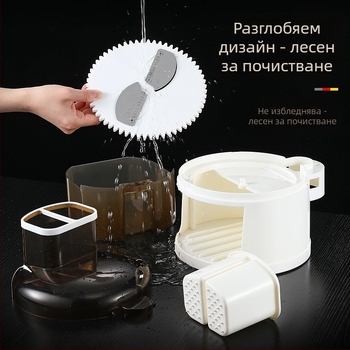 Електрическа резачка за зеленчуци, домашна, мултифункционална, с подвижна приставка за резане на лимон, морков и краставица