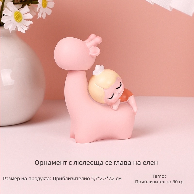 Карикатурно украшение за кола с клатеща глава и домашна декорация за хол, мил подарък за сватба