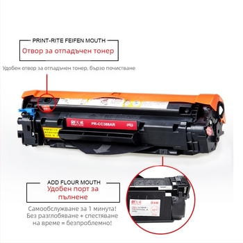 Тонер касета Tianwei CC388A за HP LaserJet P1007/1008 – Черна, 1500 страници