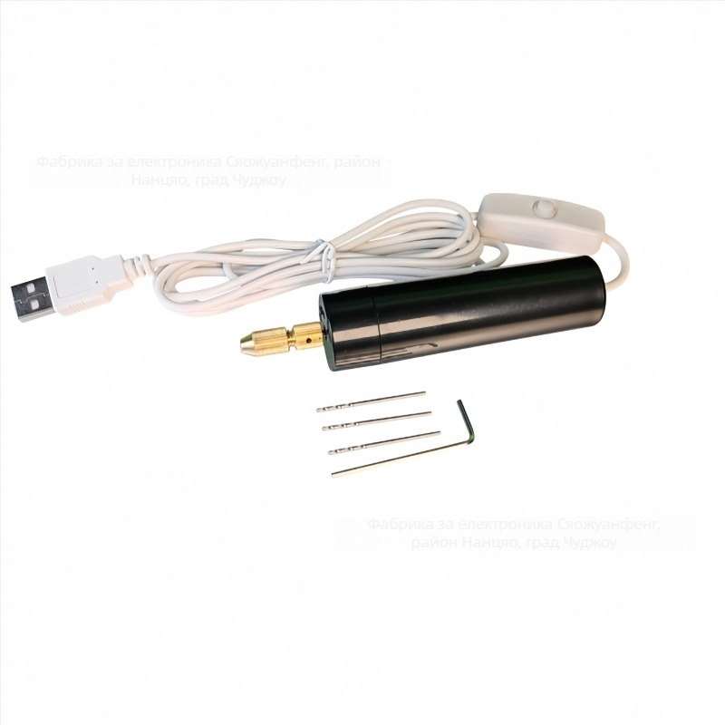 USB мини бормашина 5V за DIY електронни платки, акрилни плочи и Eye Pin бижута – ръчен инструмент за пробиване