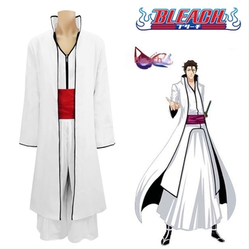 Bleach: Костюм за cosplay на капитана Шинигами, кимоно, пълен комплект – Сосуке Айзен