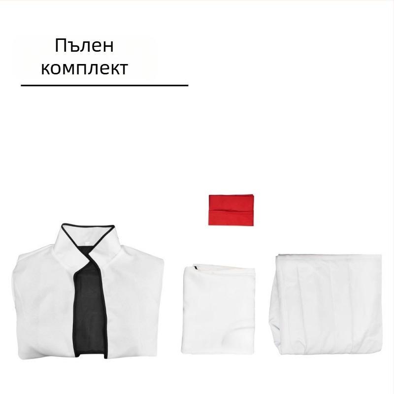 Bleach: Костюм за cosplay на капитана Шинигами, кимоно, пълен комплект – Сосуке Айзен
