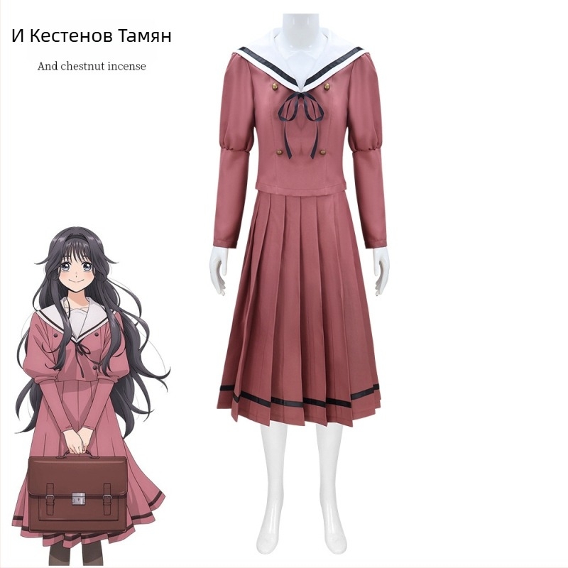Cosplay костюм за ученичка с тема ароматни цветя
