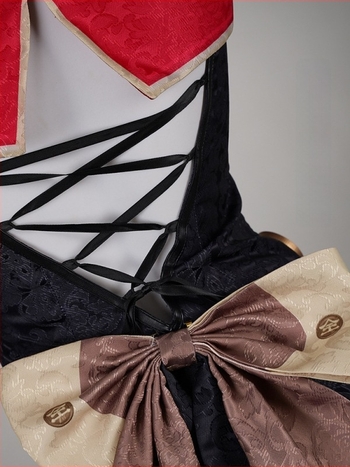 Косплей костюм Jue Zuo Zero - дамски костюм в стил Cheongsam за NPC персонаж от игра, Tea Fairy Red Bean
