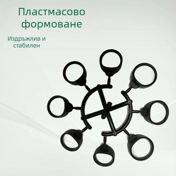 Инструмент за измерване на размера на пръстена по формата на пръста, размери 6–13, преносим аксесоар за пръстен