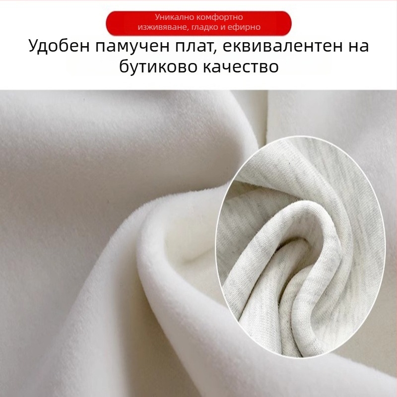Плюс размер дамски спортни панталони с черни ивици, леки за пролет и лято, висока талия, свободен крой, широки крачоли, с три ленти