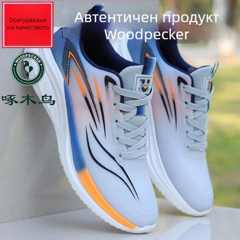 Мъжки пролетни мрежести маратонки, дишащи, леки, стилни спортни обувки
