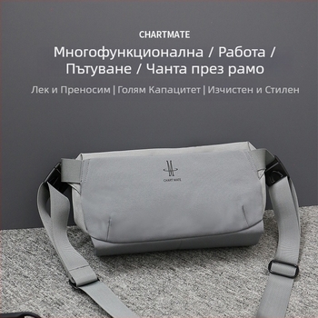 Платнена чанта за талия, многофункционална, водоустойчива, кръст-чанта за спорт на открито, голям капацитет, унисекс